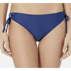 NWT Next Women's Tubular Tunnel Swimsuit Bikini Bottom Navy Size small